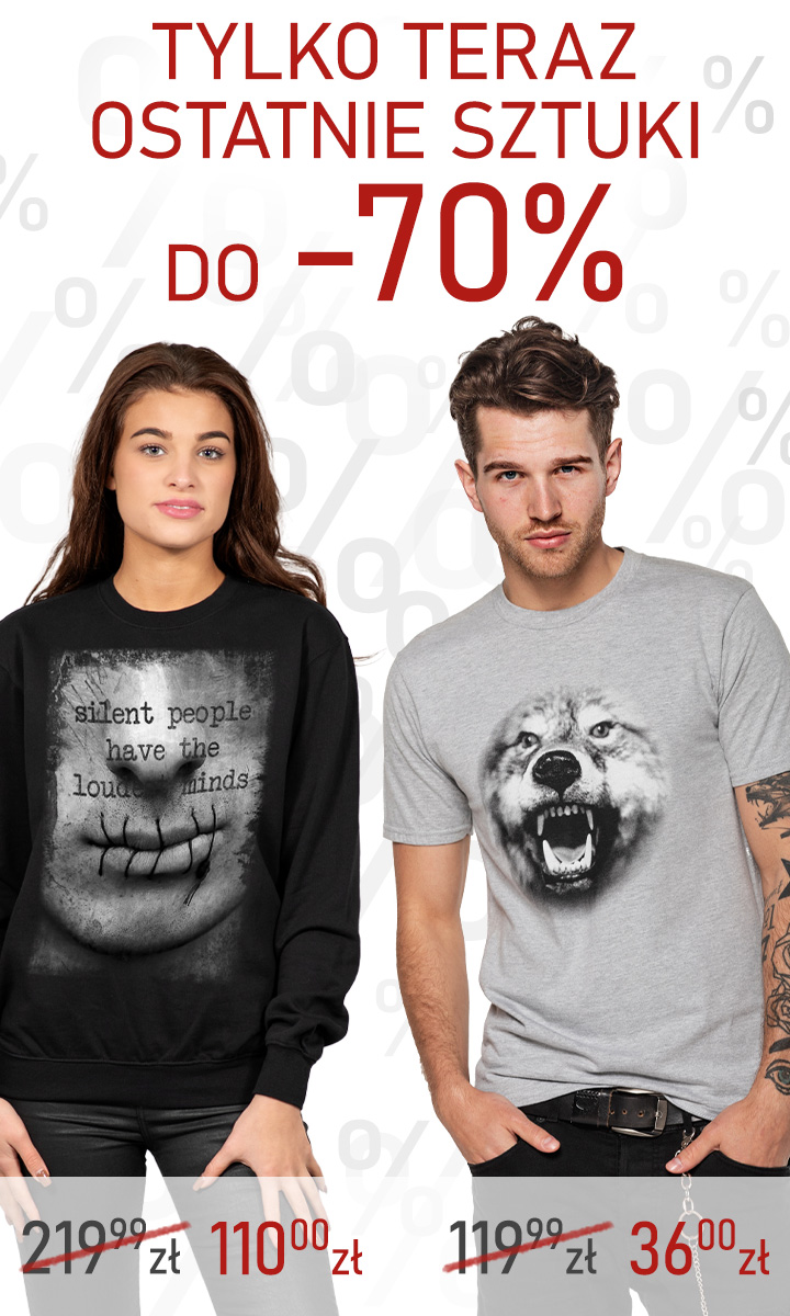 Ostatnie sztuki do -70%