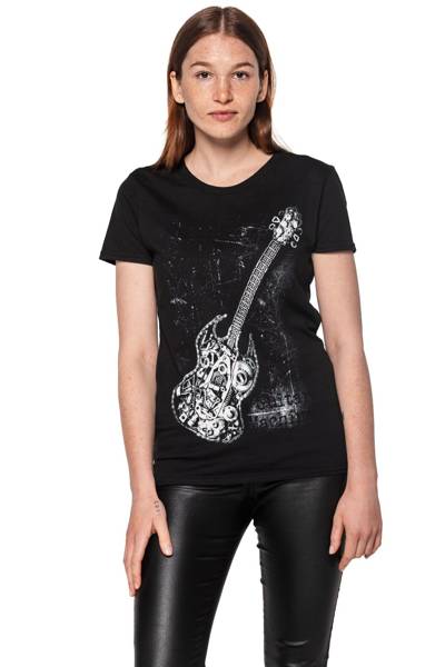 T-shirt damski UNDERWORLD Guitar machine