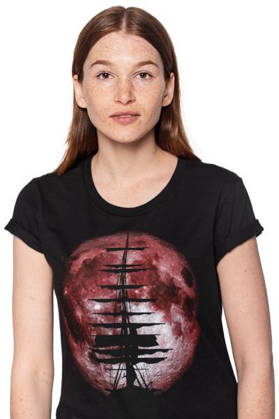 T-shirt damski UNDERWORLD Ship red