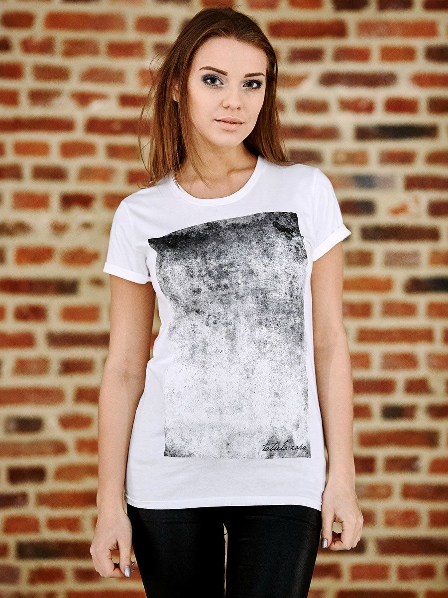 T-shirt damski UNDERWORLD Tabula rasa Weiß - Kobieta \ Bluzki, topy