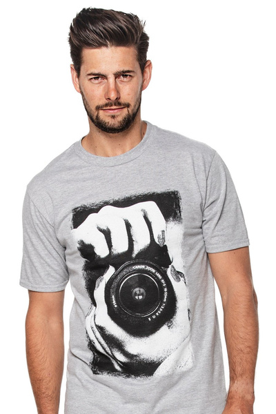 T-shirt męski UNDERWORLD Logo szary