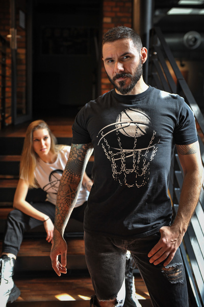 T-shirt męski UNDERWORLD Streetball