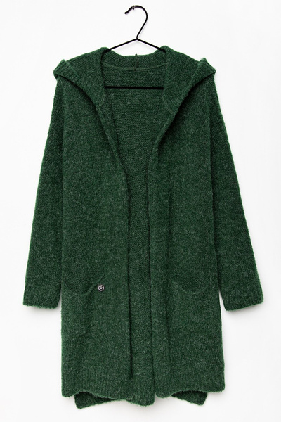 Sweter długi UNDERWORLD malinowy