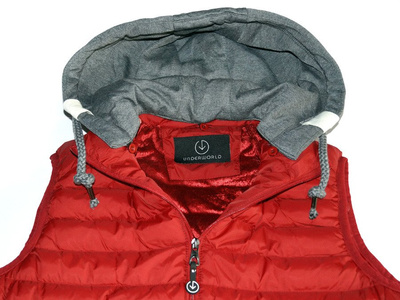  Bezrękawnik z kapturem UNDERWORLD unisex