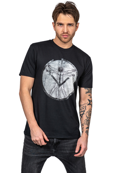 T-shirt męski UNDERWORLD Leonardo czarny