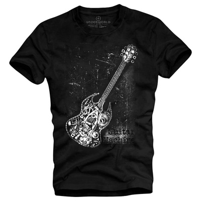 Zestaw prezentowy T-shirt męski + skarpety UNDERWORLD Guitar machine