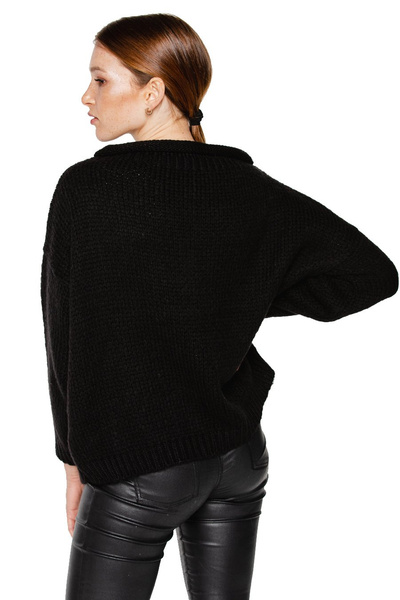 Sweter krótki UNDERWORLD czarny