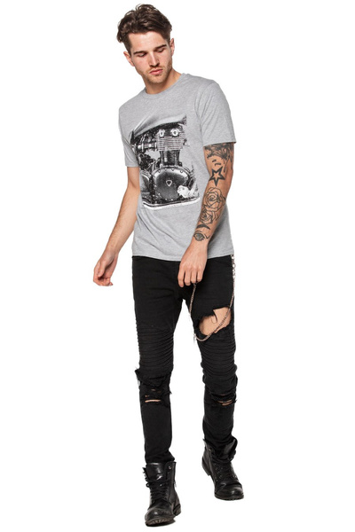 T-shirt męski UNDERWORLD Motorcycle