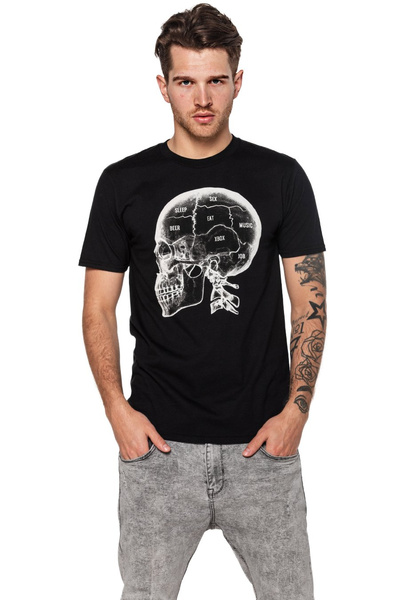 T-shirt męski UNDERWORLD X-ray skull