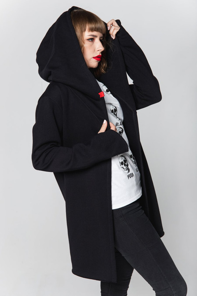 Bluza asymetryczna UNDERWORLD czarna