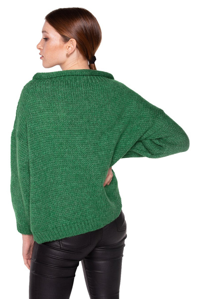 Sweter krótki UNDERWORLD zielony