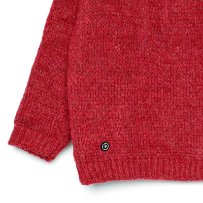 Sweter krótki UNDERWORLD malinowy