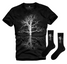 Zestaw prezentowy T-shirt męski + skarpety UNDERWORLD  Tree
