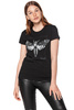 T-shirt damski UNDERWORLD Night Butterfly czarny