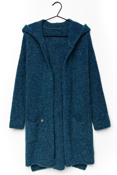 Sweter długi UNDERWORLD malinowy