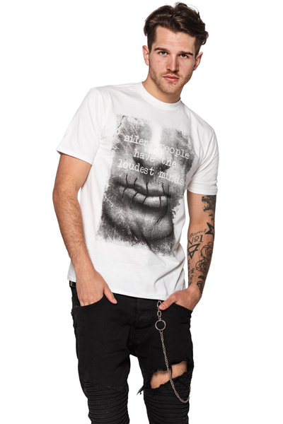T-shirt męski UNDERWORLD Silent people have...