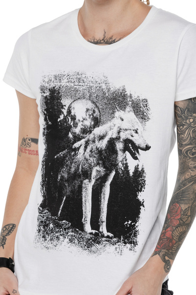 T-shirt damski UNDERWORLD Wolf in mountains
