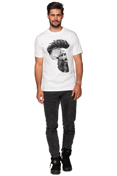 T-shirt męski UNDERWORLD Skull with a beard