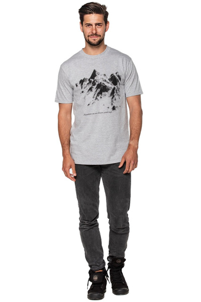 T-shirt męski UNDERWORLD Logo szary