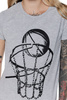 T-shirt damski UNDERWORLD Streetball szary