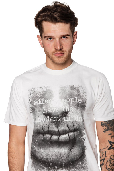 T-shirt męski UNDERWORLD Silent people have...