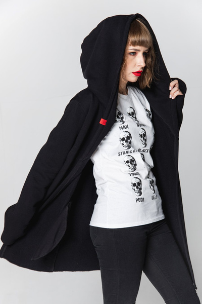 Bluza asymetryczna UNDERWORLD czarna