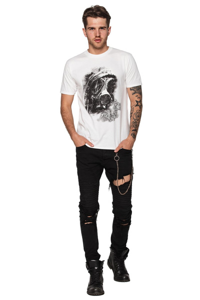  T-shirt męski UNDERWORLD Gas mask