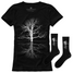 Zestaw prezentowy T-shirt damski + skarpety UNDERWORLD Tree