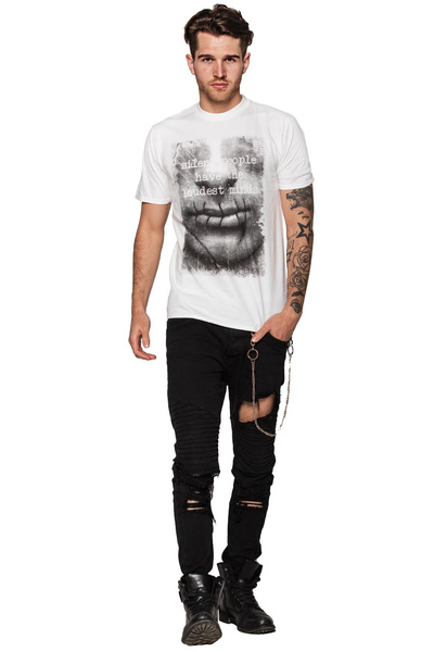 T-shirt męski UNDERWORLD Silent people have...