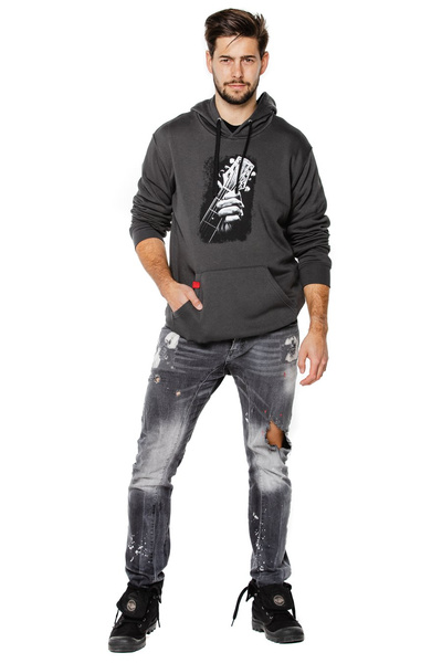 Bluza kangurka UNDERWORLD unisex Guitar head