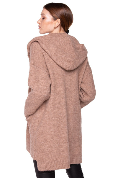 Sweter długi UNDERWORLD malinowy