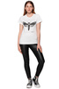 T-shirt damski UNDERWORLD Night Butterfly biały