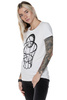 T-shirt damski UNDERWORLD Streetball biały