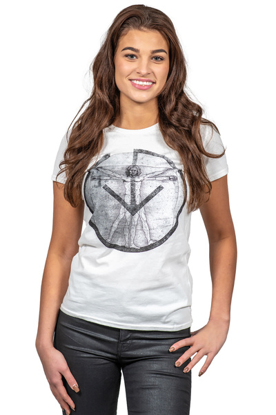 T-shirt damski UNDERWORLD Leonardo biały