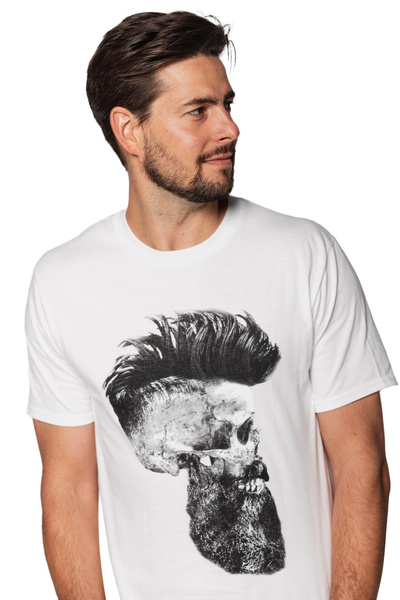 T-shirt męski UNDERWORLD Skull with a beard