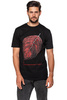 T-shirt męski UNDERWORLD Leaf czarny