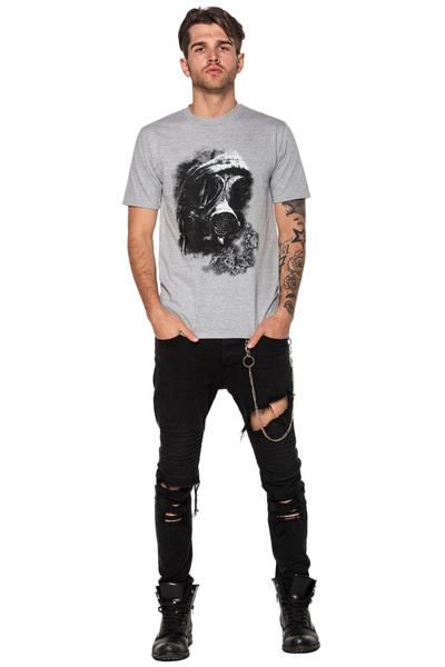 T-shirt męski UNDERWORLD Gas mask
