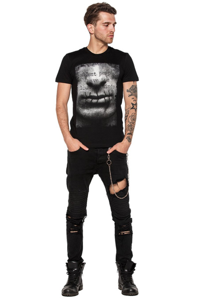 T-shirt męski UNDERWORLD Silent people have...