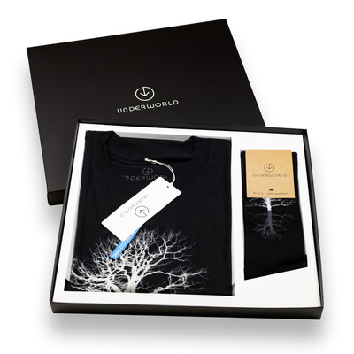 Pudełko UNDERWORLD na zestaw koszulka+skarpety