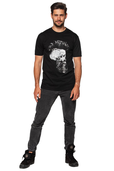 T-shirt męski UNDERWORLD Skull with a beard