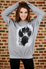 Bluza marki UNDERWORLD unisex Animal footprint