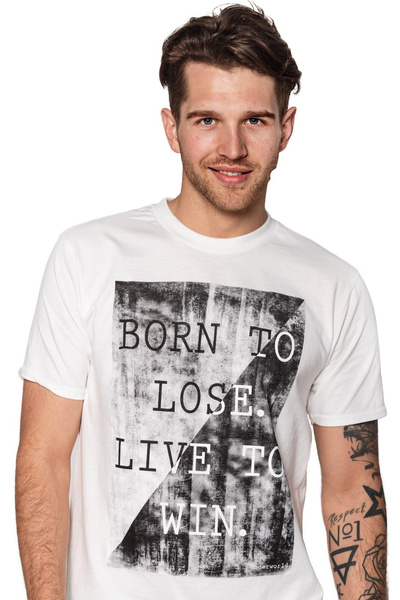 T-shirt męski UNDERWORLD Born to lose live to win