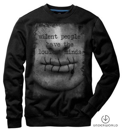 Bluza marki UNDERWORLD unisex Silent people...