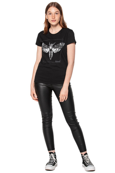 T-shirt damski UNDERWORLD Night Butterfly czarny