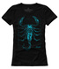 T-shirt damski UNDERWORLD Scorpion niebieski
