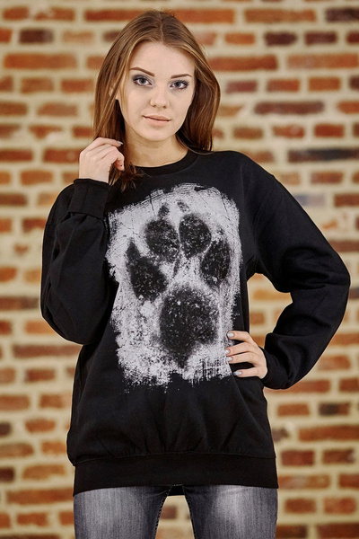 Bluza marki UNDERWORLD unisex Animal footprint