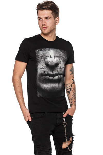 T-shirt męski UNDERWORLD Silent people have...