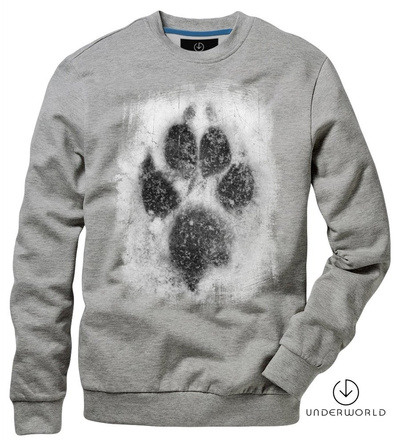 Bluza marki UNDERWORLD unisex Animal footprint