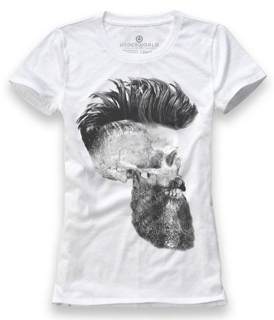 T-shirt damski UNDERWORLD Skull with a beard