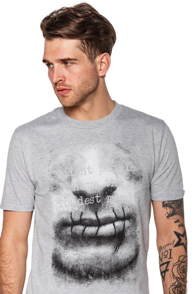 T-shirt męski UNDERWORLD Silent people have...